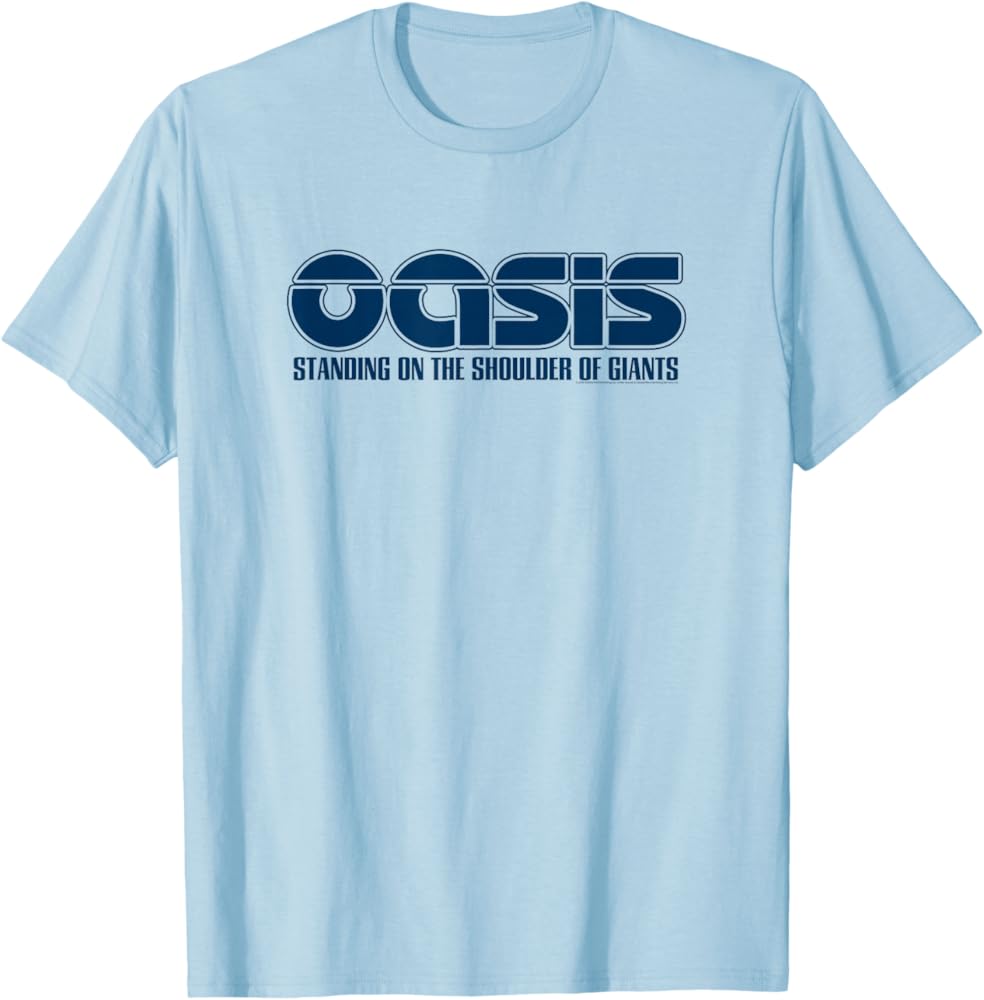Amazon.com: Oasis – Logo and Title T-Shirt : Clothing, Shoes & Jewelry